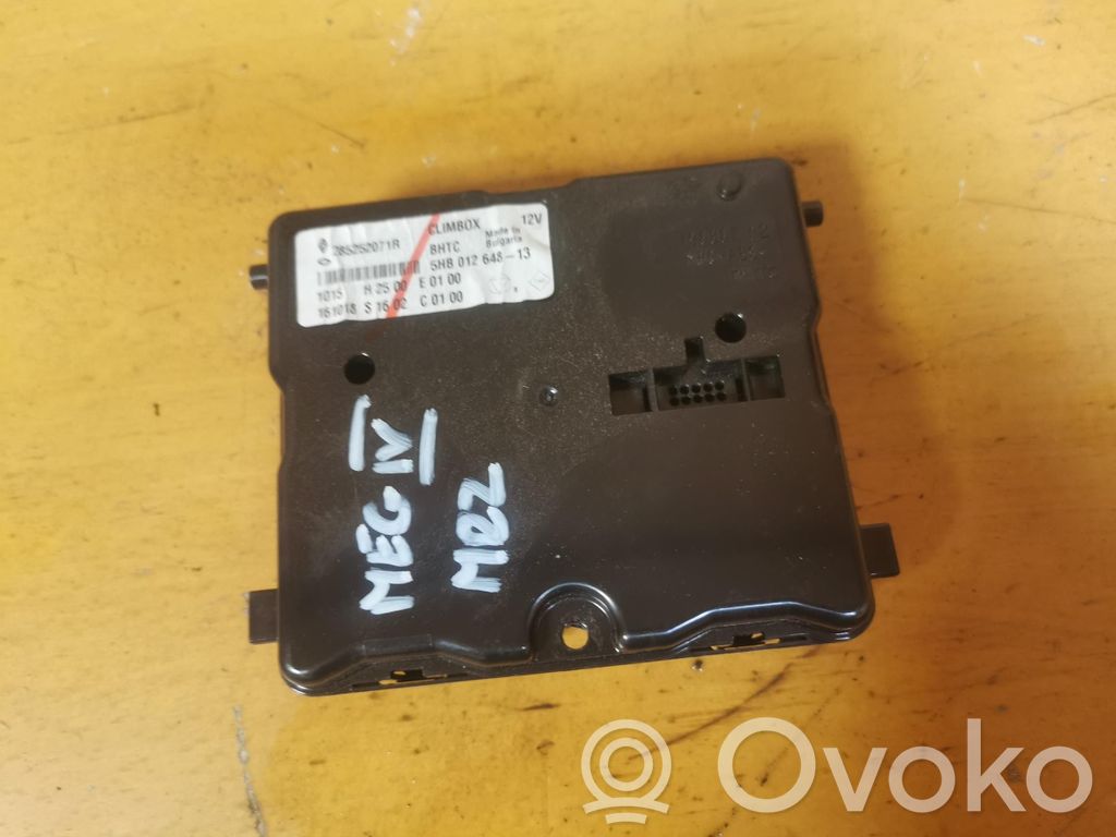 Renault Megane IV Air conditioning/heating control unit 
