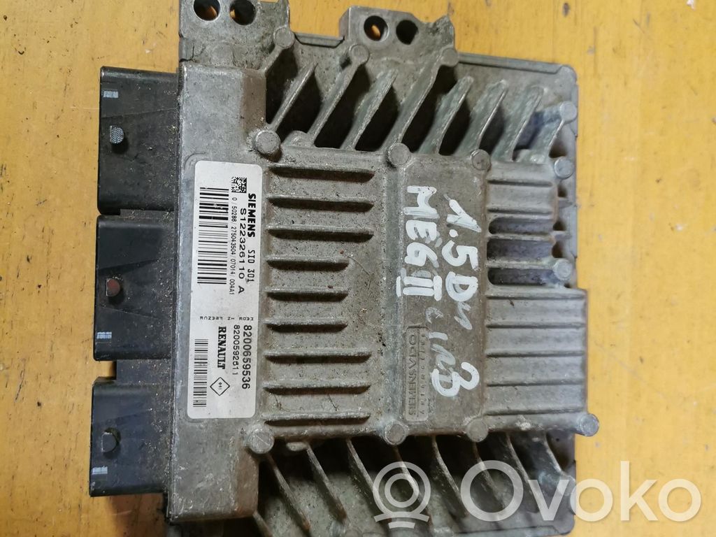 Renault Megane II Unitate control motor/modul ECU 