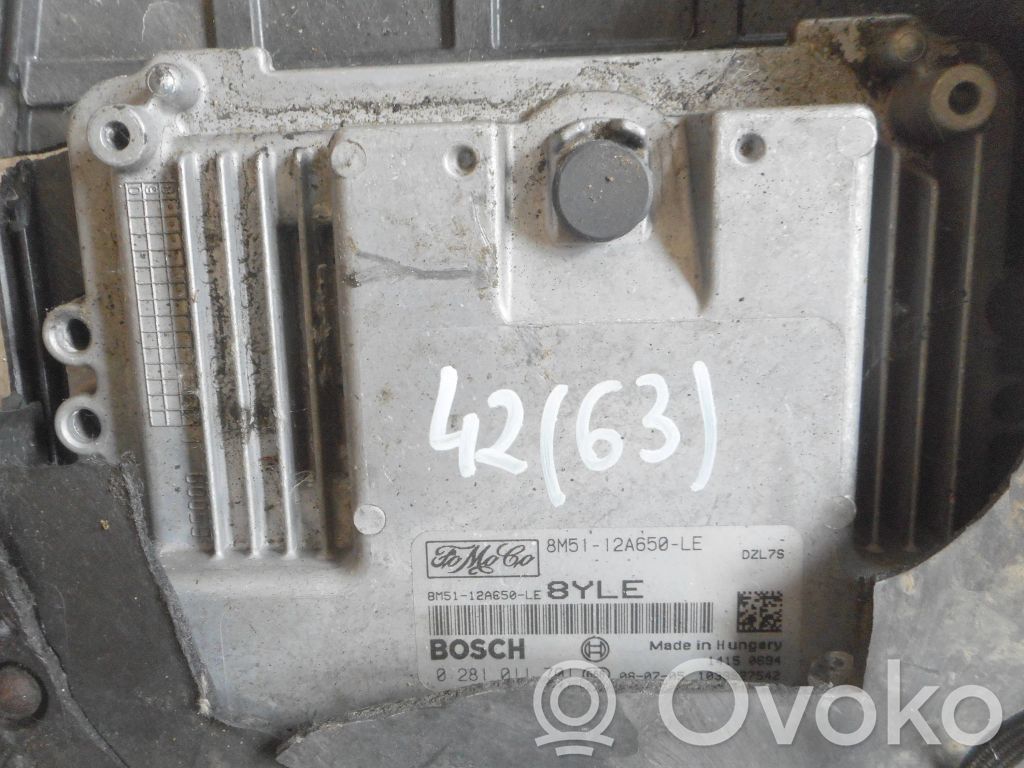 Engine control unit/module   8M5112A650LE,0281011701