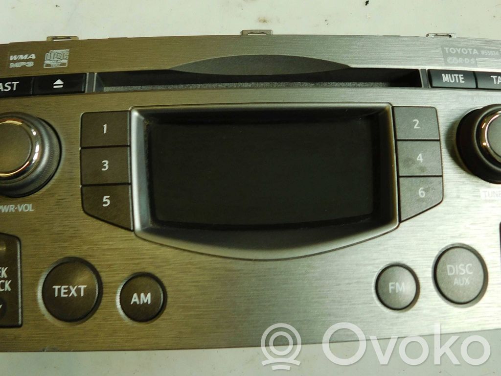 Toyota Verso Panel / Radioodtwarzacz CD/DVD/GPS 