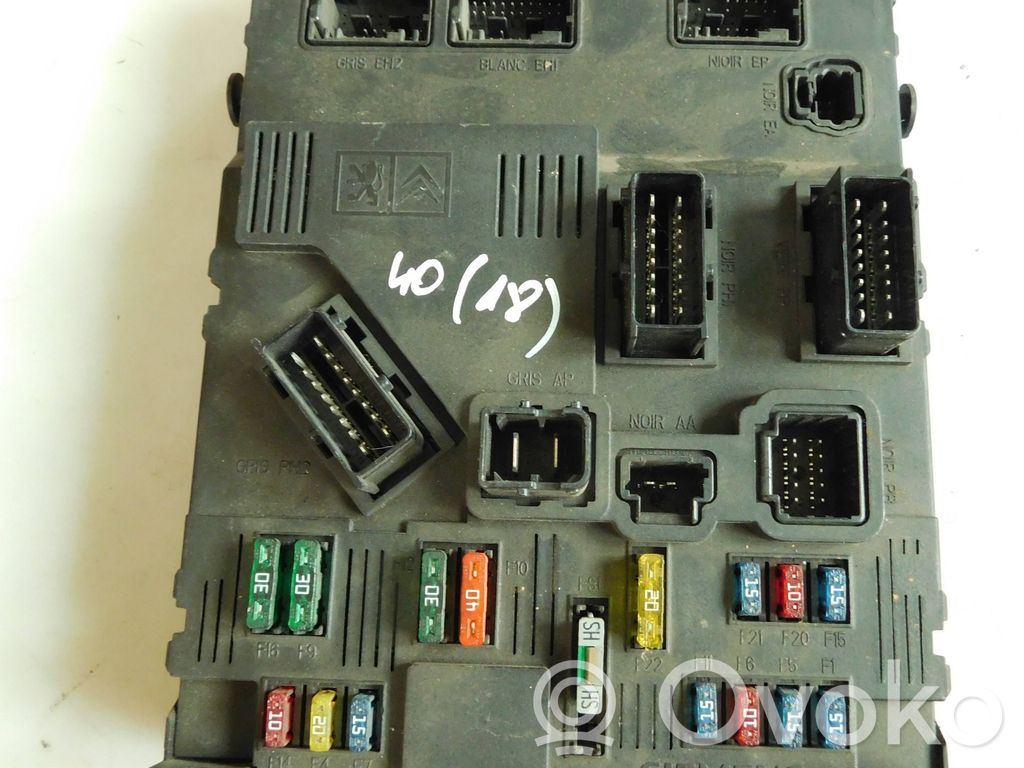 Citroen C3 Módulo de fusible 