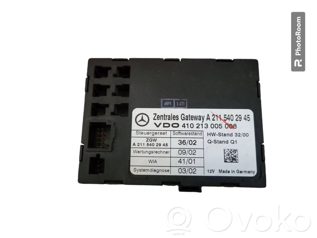 Mercedes-Benz E W211 Gateway control module 