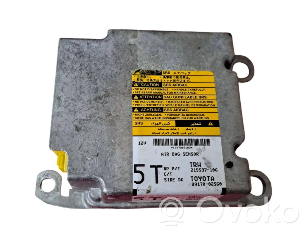 Toyota Auris 150 Airbag control unit/module 