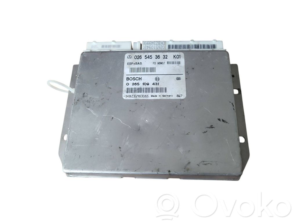 Mercedes-Benz A W168 ESP (stability system) control unit 