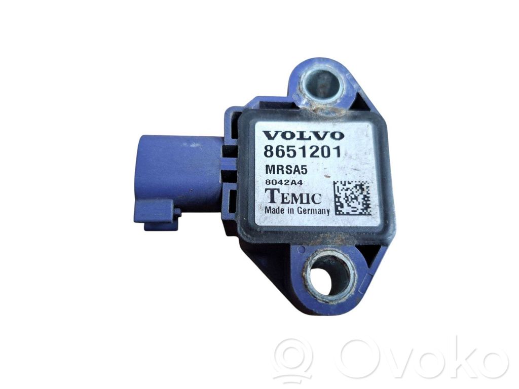 Volvo V50 Airbag deployment crash/impact sensor 