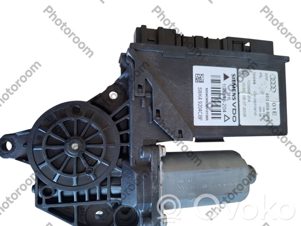 Audi A4 S4 B7 8E 8H Takaoven ikkunan nostomoottori 