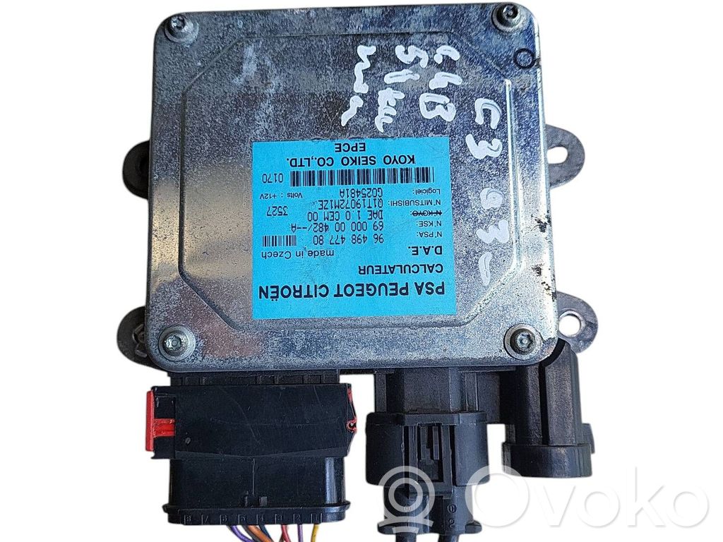 Citroen C3 Power steering control unit/module 