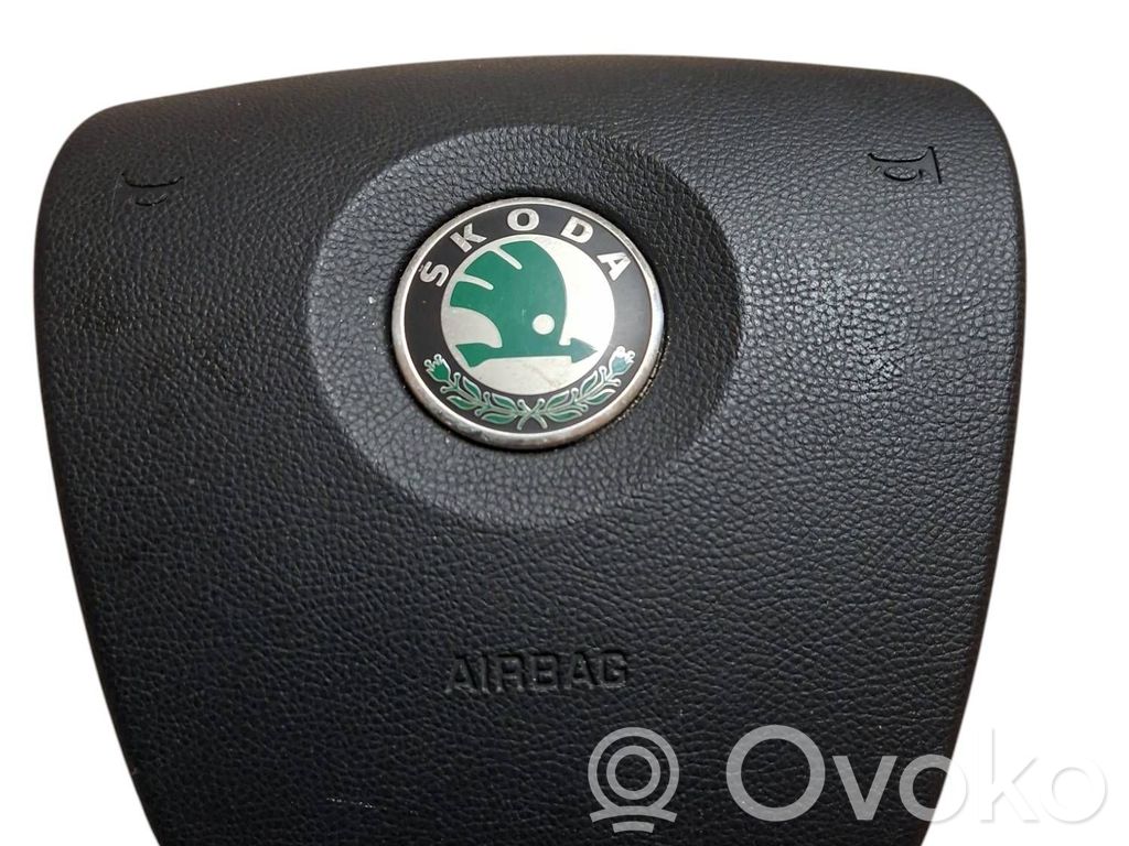 Skoda Octavia Mk2 (1Z) Poduszka powietrzna Airbag kierownicy 