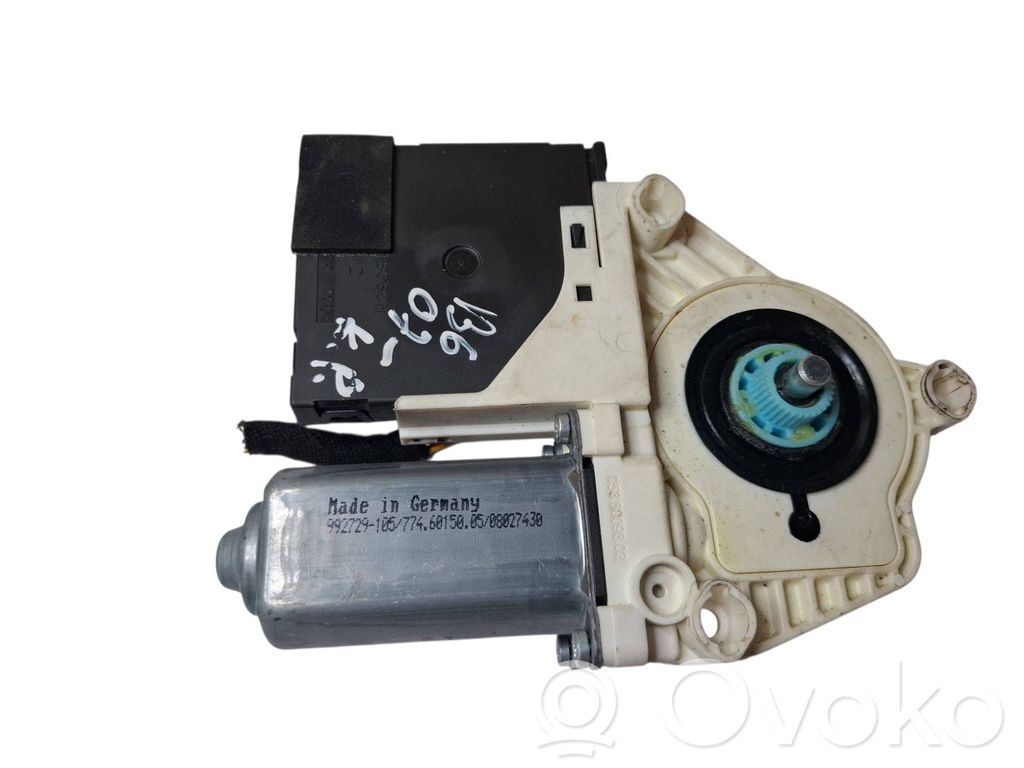 Volkswagen PASSAT B6 Silnik regulatora szyby drzwi przednich 