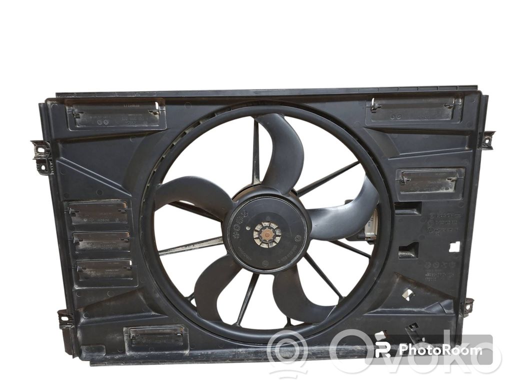 Volkswagen Touran II Elektrisks radiatoru ventilators 