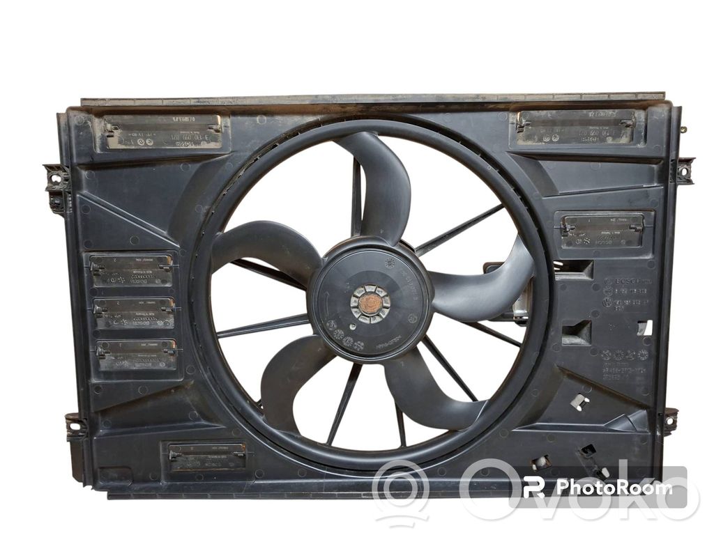 Volkswagen Touran II Elektrisks radiatoru ventilators 