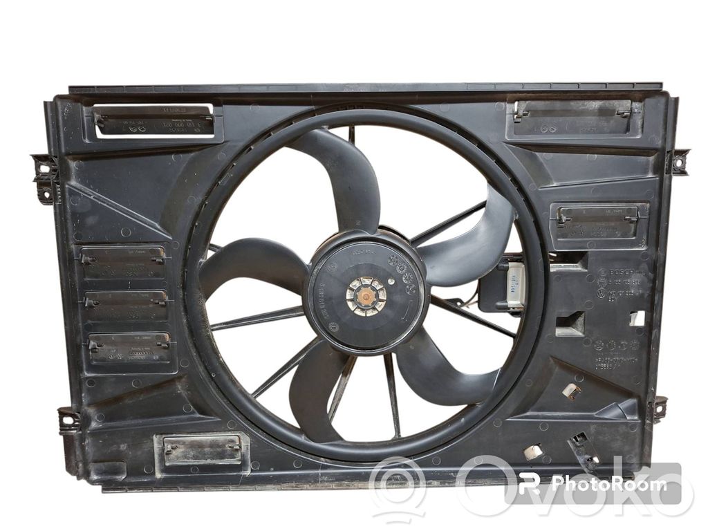 Volkswagen Touran II Elektrisks radiatoru ventilators 