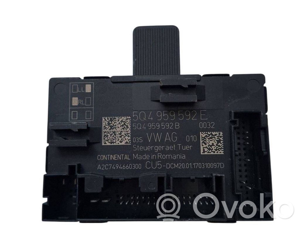 Volkswagen Golf VII Other control units/modules 