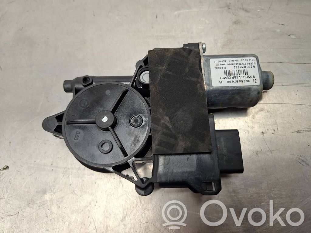 Peugeot 308 Silnik regulatora szyby drzwi przednich 