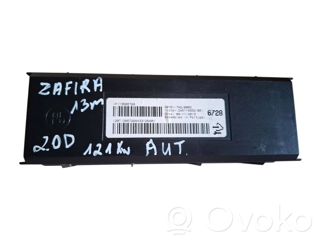 Opel Zafira C Autres unités de commande / modules 