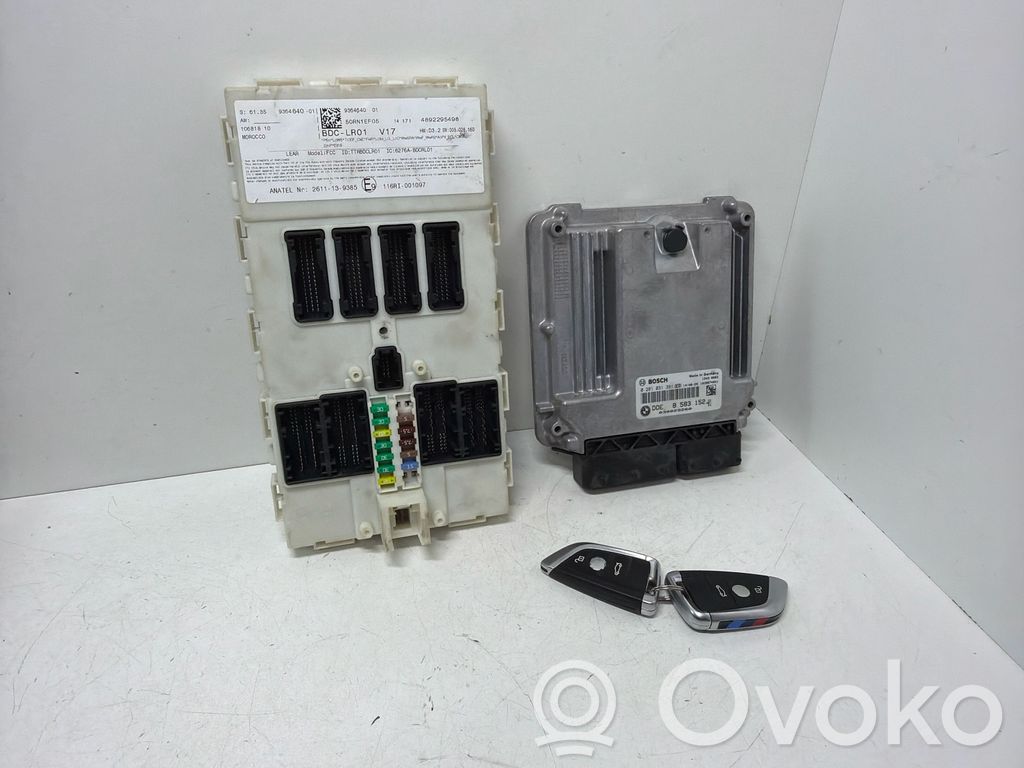 BMW X5 F15 Engine ECU kit and lock set 