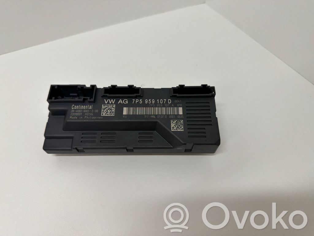 Porsche Cayenne (92A) Unité de commande / module de hayon 