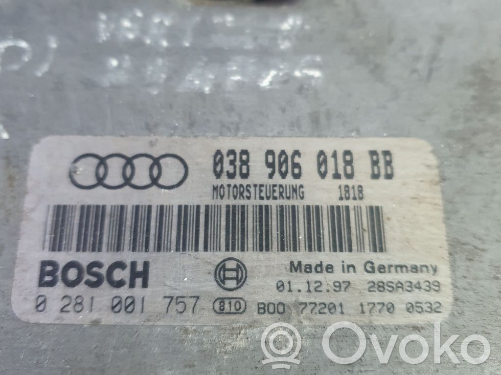 Audi A3 S3 8L Engine control unit/module 
