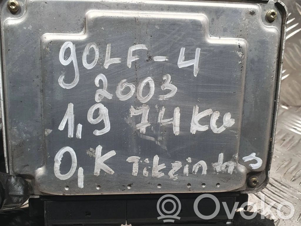 Engine control unit/module   038906019DD,1039S00173,0281011065