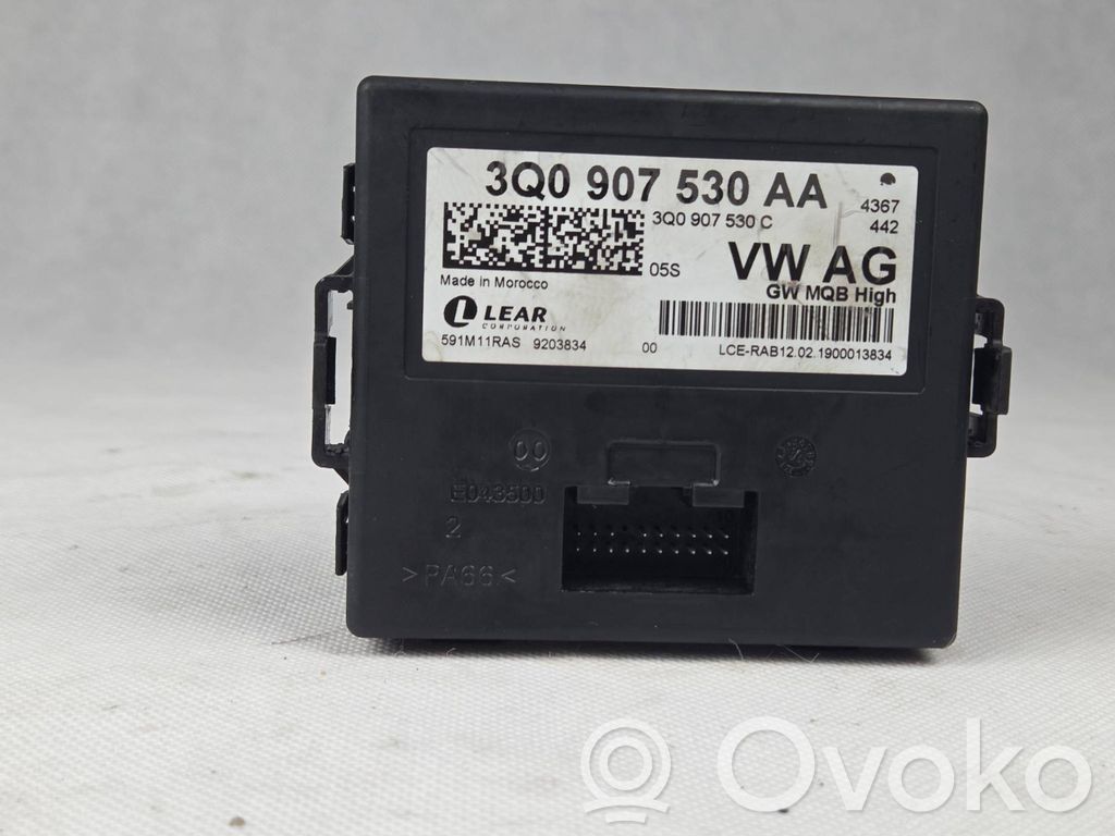 Módulo de control Gateway   3Q0907530C,3Q0907530AA,591M11RAS