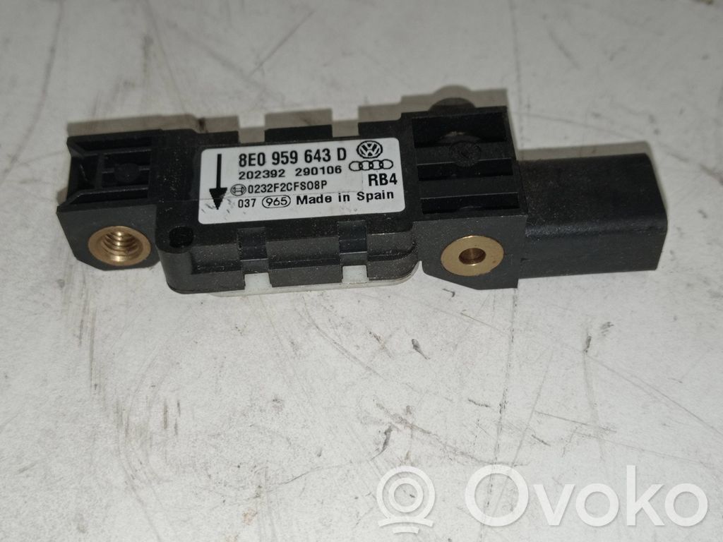 Volkswagen Phaeton Airbagsensor Crashsensor Drucksensor 