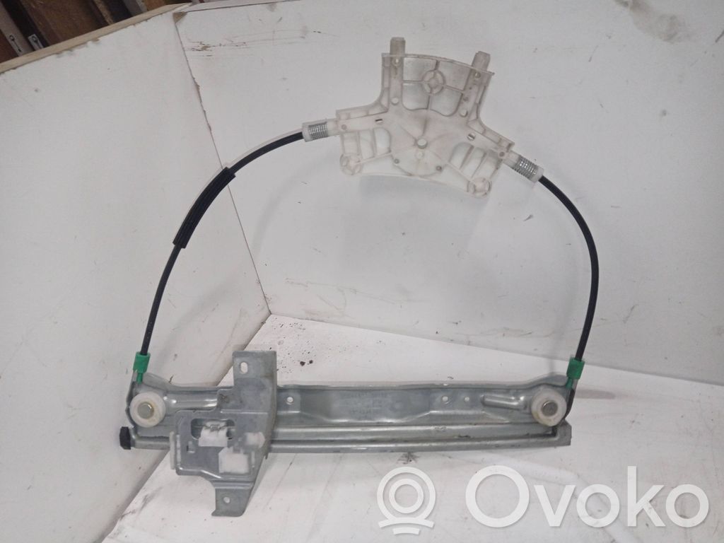 Peugeot 407 Ręczny podnośnik szyby drzwi tylnych 