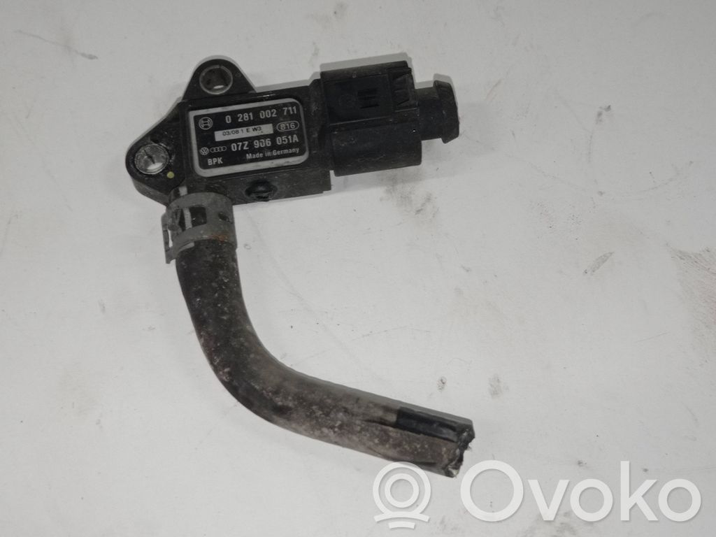Audi A6 S6 C6 4F Capteur de pression des gaz d'échappement 