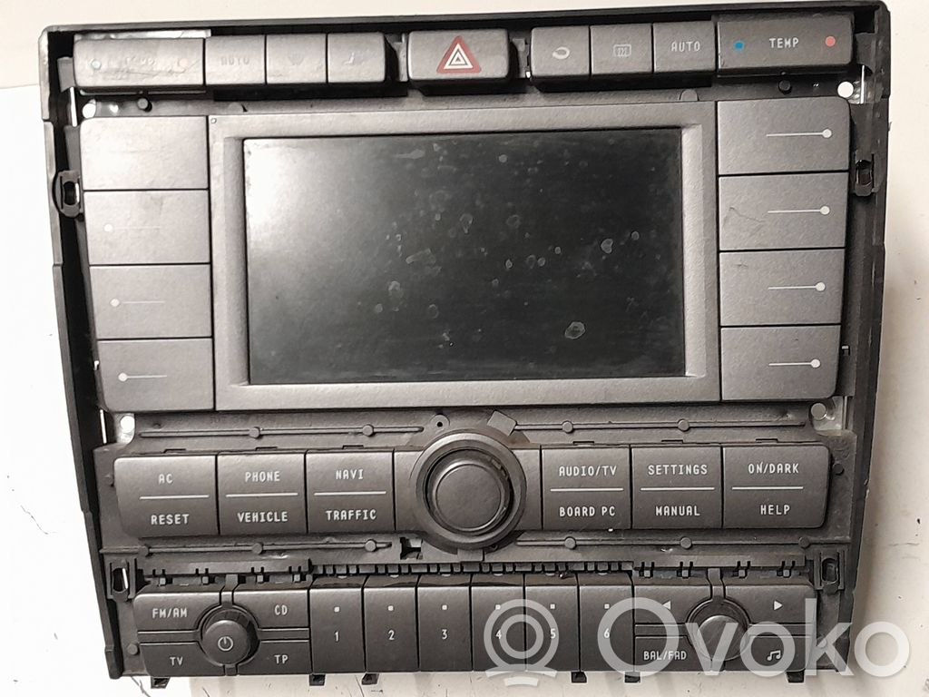 Panel / Radioodtwarzacz CD/DVD/GPS   3D0035007P,771595,VWZ6Z9E1402172,A2C53082214,H20S0223