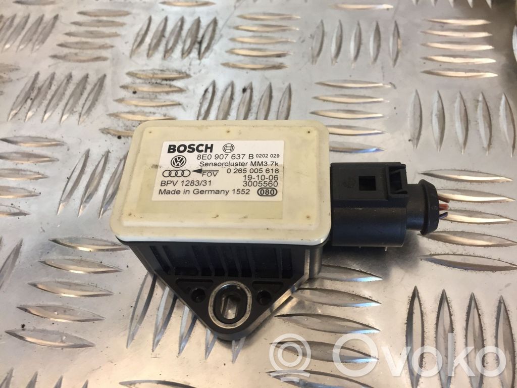 Audi A6 S6 C6 4F ESP acceleration yaw rate sensor 