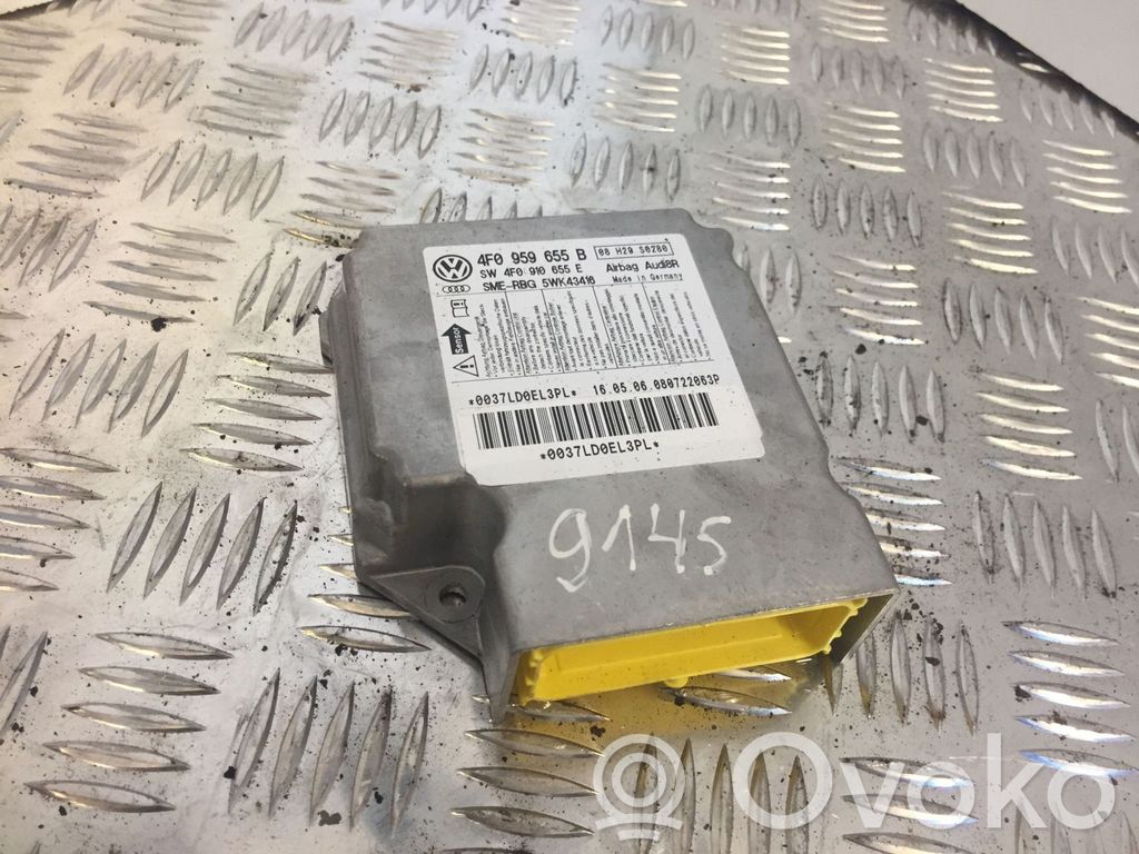 Airbag control unit/module   4F0959655B,9145