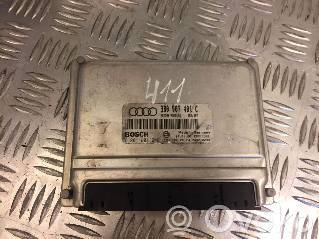 Volkswagen PASSAT B5.5 Engine control unit/module 