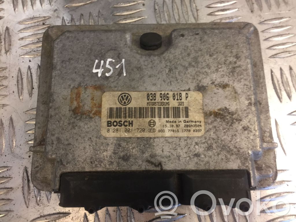 Engine control unit/module   038906018P,451