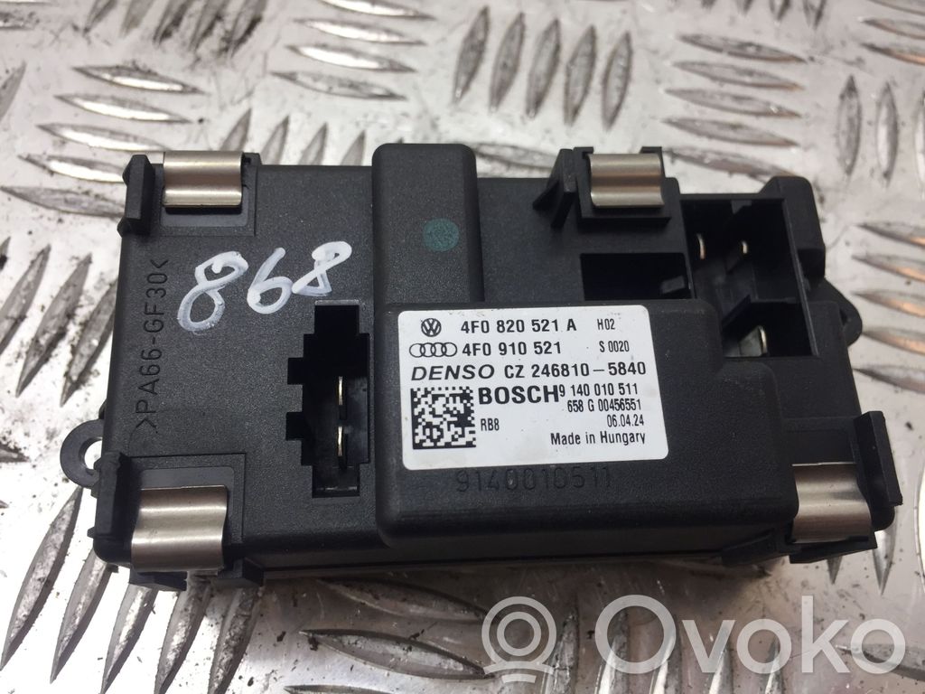 Rezystor / Opornik dmuchawy nawiewu   4F0820521A,868