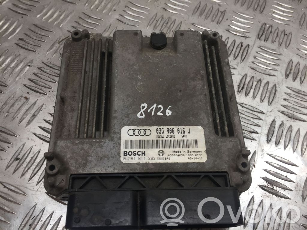 Volkswagen PASSAT B6 Engine control unit/module 