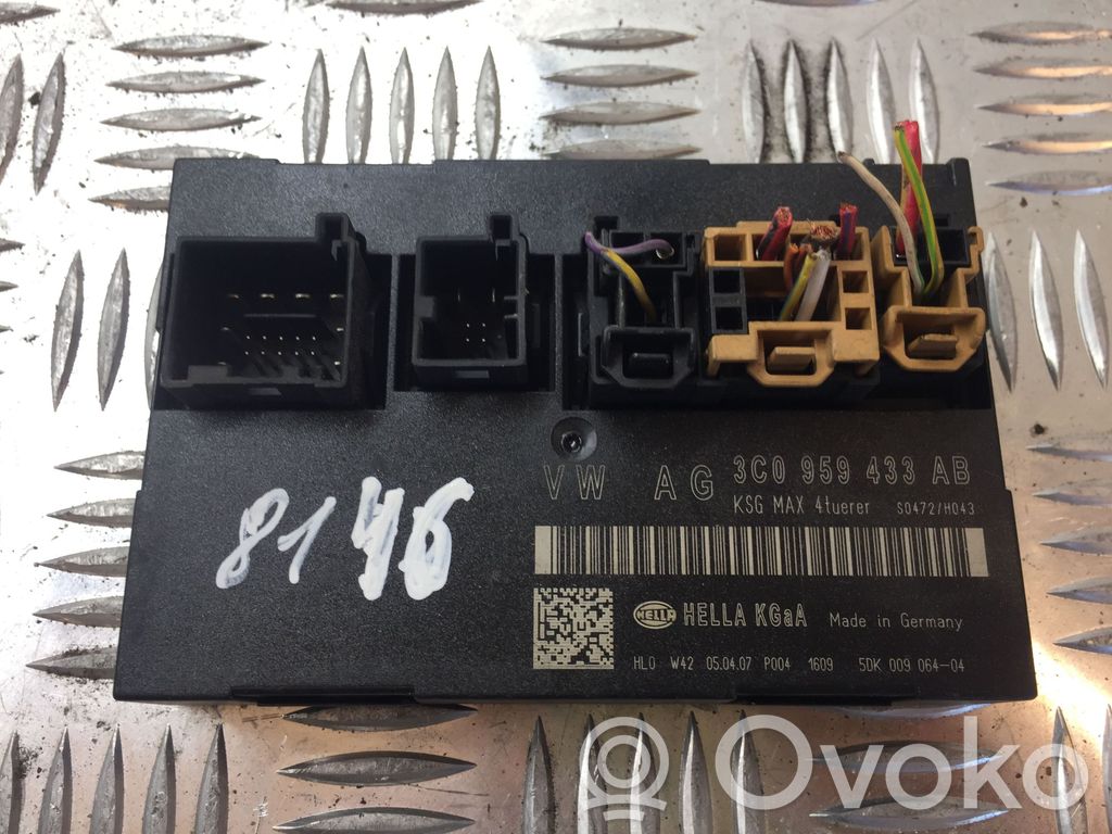 Volkswagen PASSAT B6 Comfort/convenience module 