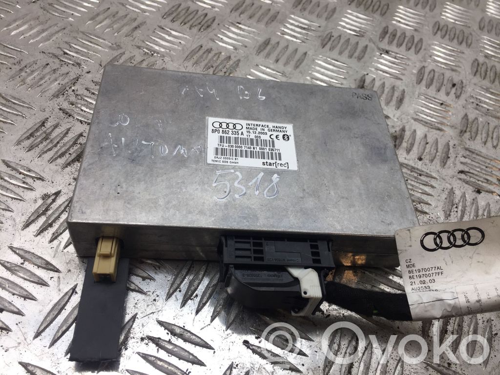 Bluetooth modulis   8P0862335A,5318