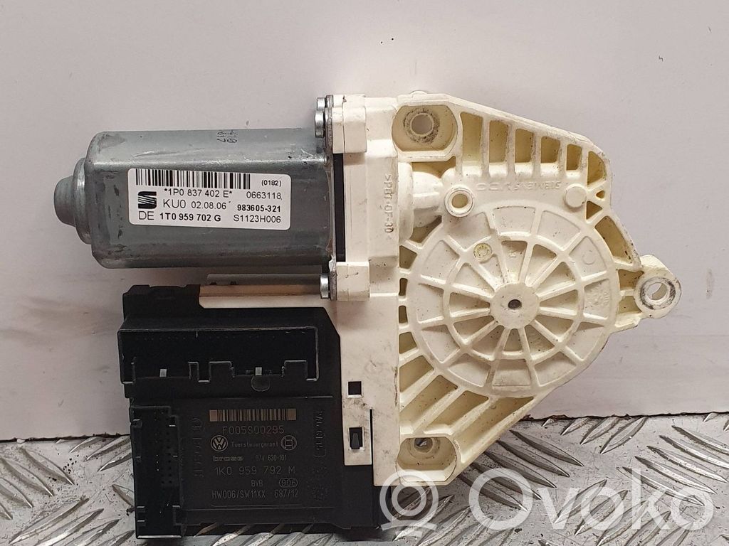 Seat Leon (1P) Mechanizm podnoszenia szyby przedniej bez silnika 