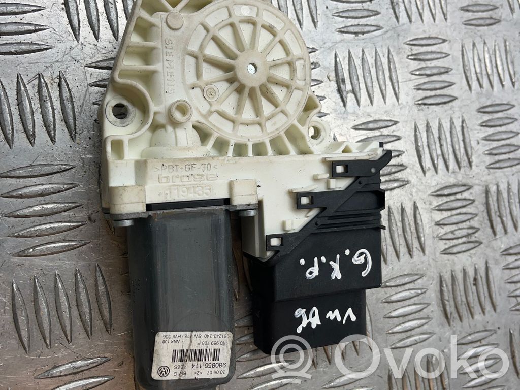 Elektryczny podnośnik szyby drzwi przednich   1K0959703P,980855114,981243340