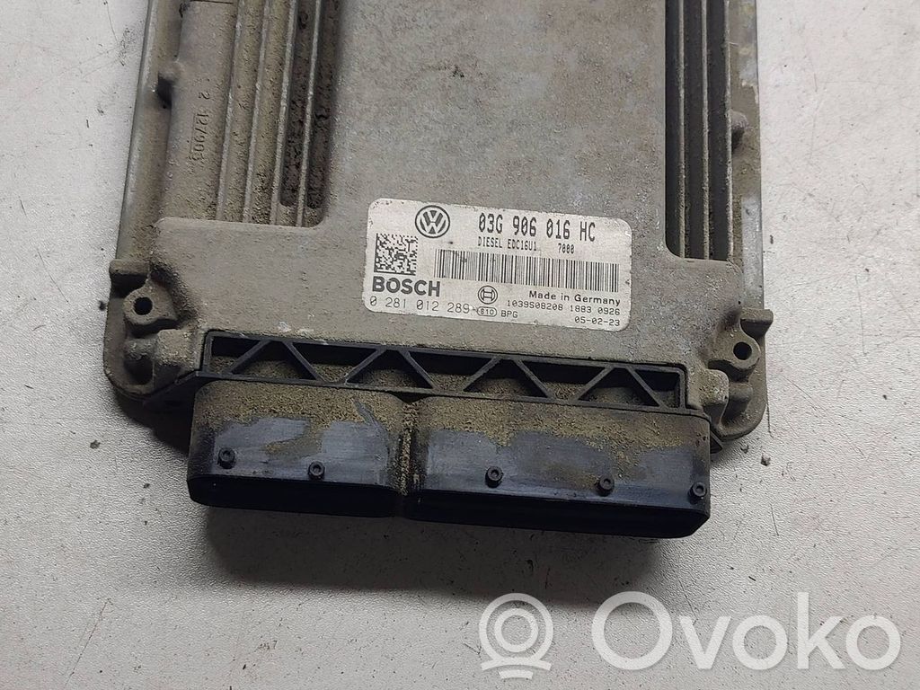 Seat Toledo III (5P) Engine control unit/module ECU 
