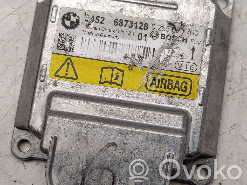 BMW 3 F30 F35 F31 Sterownik / Moduł Airbag 
