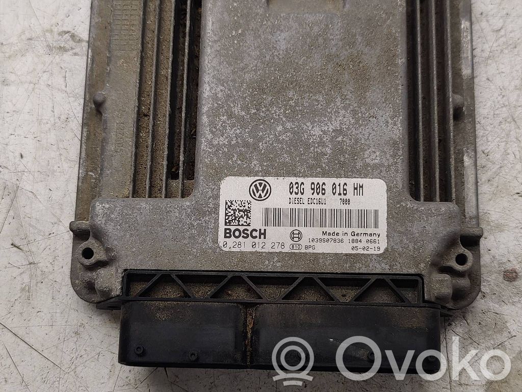 Seat Altea Engine control unit/module 