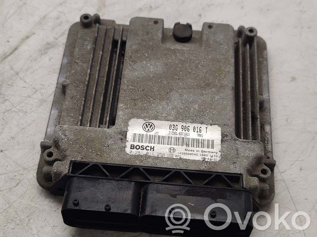 Volkswagen Golf Plus Sterownik / Moduł ECU 