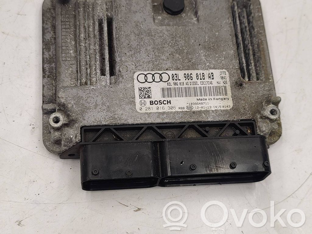 Audi A3 S3 8P Engine control unit/module 