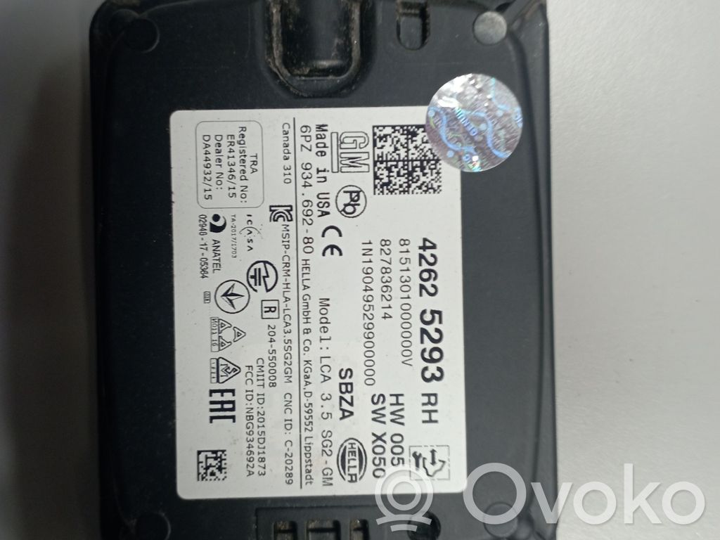 Buick Encore I Blind spot module 
