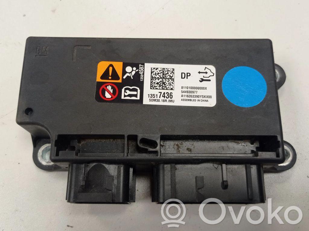 Buick Encore I Airbag control unit/module 