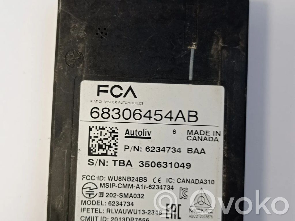 Chrysler Pacifica Aklos zonos modulis 