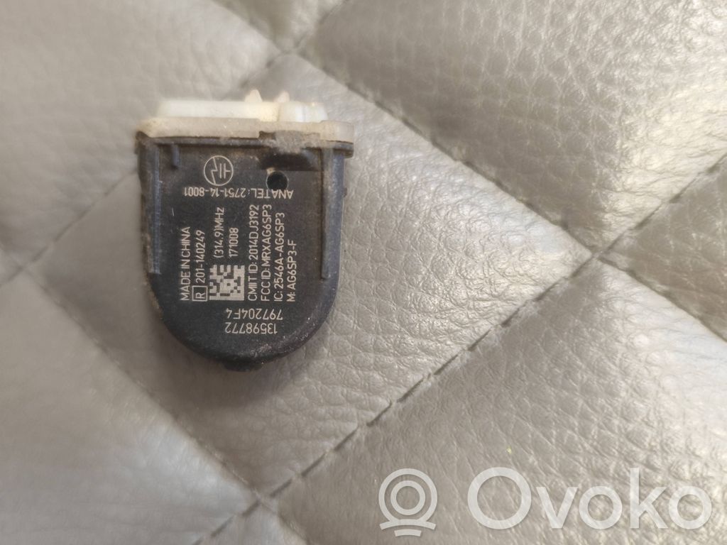 Chevrolet Volt II Sensor de presión del neumático 