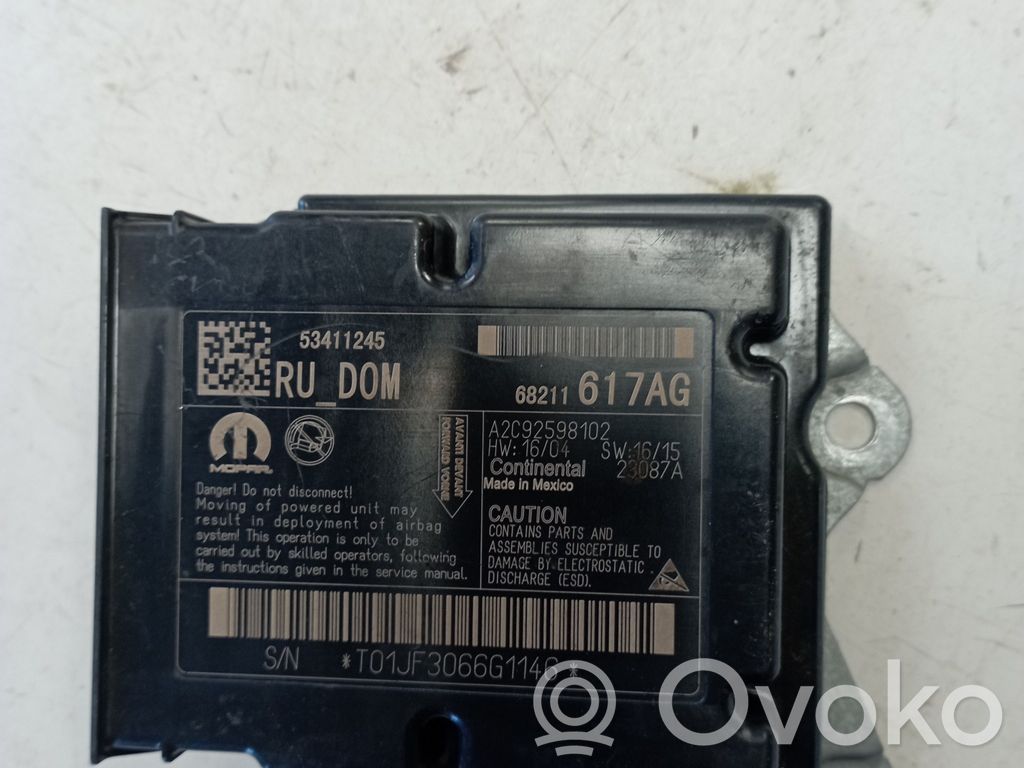 Chrysler Pacifica Airbag control unit/module 