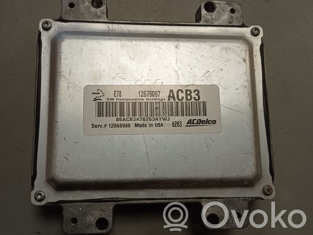 Buick Encore I Engine control unit/module 