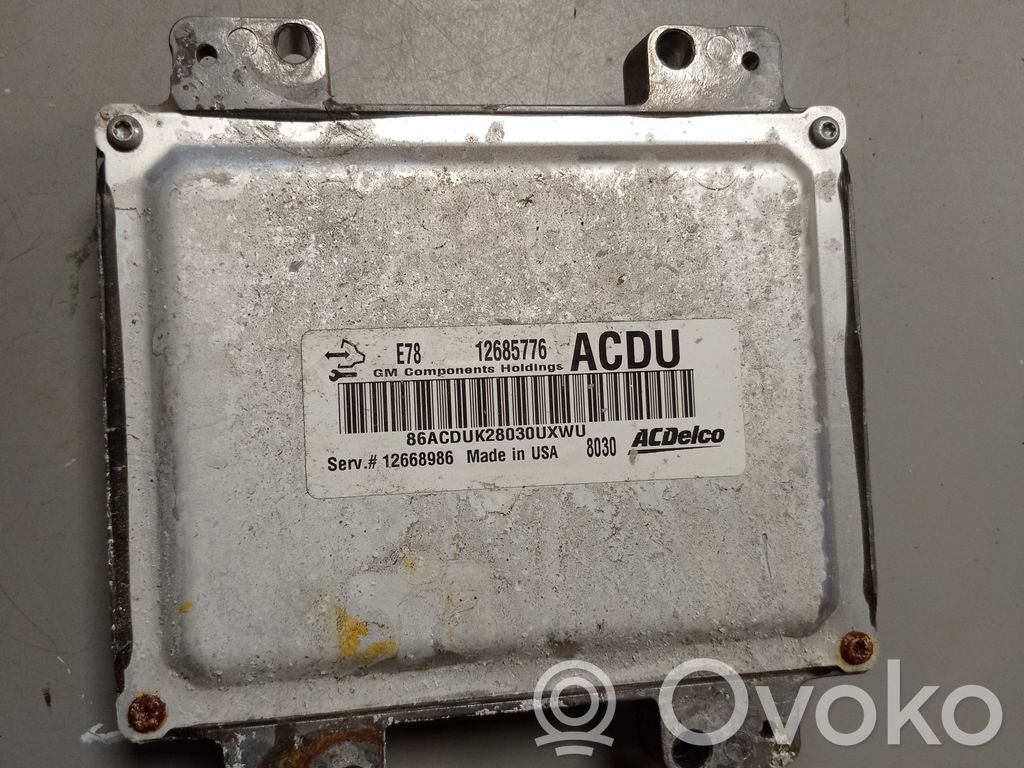 Buick Encore I Engine control unit/module 